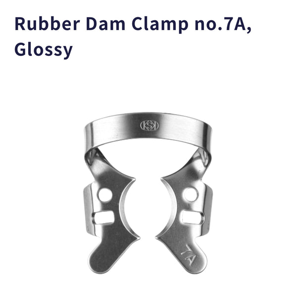 Rubber Dam Clamp no. 7a Glossy