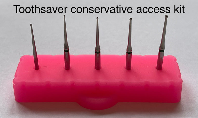 Toothsaver conservative access kit with lid cover